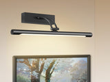 Hardwired Picture Light for Wall Black,14 inch Night Light LED Wall Sconces for Pictures,Dart Board V1171-CB-BLACK-MURAL-LAMP-14IN