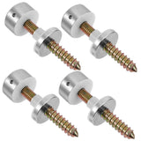 Heavy Duty Glass Standoff Silver Stainless Steel for Staircase Balcony 4Pcs V1192-AZ-W-20631