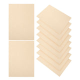10Pcs Handmade Paper Sheets Vintage Writing Paper for Craft Enthusiasts Beige Map V1192-AZ-W-22433