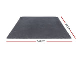 Artiss Floor Rug 140x200cm Plush Area Shaggy Rug Living Room Bedroom Carpet Grey FLR-FLU01-140X200-GY