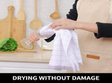 Homaxy Kitchen Towels, 16 x 28 Inches and 13 x 28 Inches, Set of 10 Bulk Cotton Kitchen Towels Set, V1258-DP02-F-188