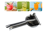 Stainless Steel Lemon Squeezer, Heavy Duty Citrus Juicer with Long Handle for Fruits V1263-JX-2888