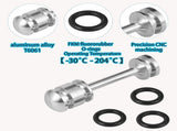 Gen III & IV LS Billet Rear Passage Oil Diverter Barbell 5pcs 12573460 LS Billet Rear Galley V1192-AZ-W-0186
