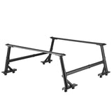 Truck Ladder Rack, 53.3-80.01 cm Height, Adjustable Non-Drilling Aluminum Cargo Rack with Sidebar, V952-PKHJTJKLDCBKLL6NPV0