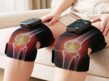 Livemor Knee Massager with Heat , Cordless Heated Knee Massage for Pain Relief with 3 KNEE-MASSAGE-02-BKX2