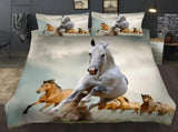 Horses Solenne Gallery Quilt / Doona / Duvet Cover set V745-AQ042267E3