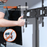 VEVOR Stand Mount, Swivel Tall Stand for 32 to 65 inchs, Height Adjustable Portable Floor V952-LDDSZJGDZXG65LL11V0