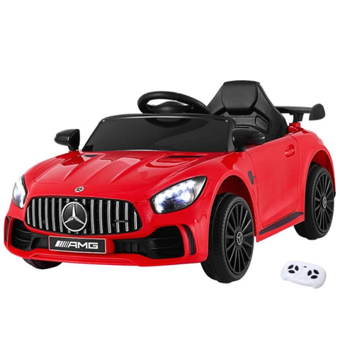 Kids Electric Ride On Car Mercedes-Benz AMG GTR Licensed Toy Cars Remote Red RCAR-AMGGTR-S-RD