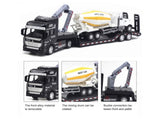 Pull-back Design Construction Trailer Model Moving Joints Detachable Head Construction Trailer V1263-JX-1284