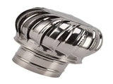 Chimney Rotating Ventilator Cap Stainless Steel Anti Downdraught Chimney Cap with Clamp Thickened V1294-YM0901-3117230206212