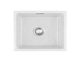 Cefito Kitchen Sink 45x45cm Granite Stone Sink Single Bowl White SINK-STONE-A-4545-WH