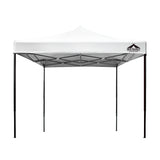 Instahut Gazebo Pop Up 3x3m w/Base Podx4 Marquee Folding Outdoor Wedding Camping Tent Shade Canopy GAZEBO-T-3X3-F-WH-BASE