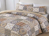 Quietude Quilted coverlet and pillowcovers set Perfect for Relaxation - Queen size V745-MAC080767Q13U