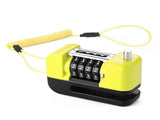 4-Digit Combination Disc Brake Lock, Portable Anti-Theft Security Lock for Motorcycle, Bicycle and V1308-DSZKI-1191-4