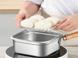 Stainless Steel Deep Fryer With Basket, Portable Outdoor Cooking Pot for Camping V1370-AZ4-24071