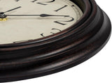 Silent Non-Ticking Retro Quartz Wall Clock Battery Operated for Living Room Kitchen Home Office, 12 V1237-ZY00B018PIS8QQ
