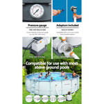 Bestway Pool Pump Sand Filter 3000GPH 11355L/H Pools Flowclear™ Filters BW-SAND-3000-58486