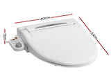 Cefito Electric Bidet Toilet Seat Cover LED Night Light Heated Seat with Remote BIDET-ELEC-3618Y-WH