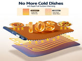 Devanti Food Warming Mat 60 x 38cm Electric Food Warmer With Timer FWM-6D-BL