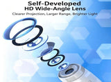 Projector, Moon Galaxy Night Light for Bedroom LED Starry Sky Lamp with 360 Degree Flexible V1369-AZ3-W-08086
