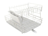 Drain Rack DoubleLayer Dish Rack Countertop Tableware Chopstick Holder for Kitchen V1294-YM0901-3118210203211