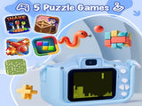 Kids Digital Dual Lens Camera, 4x Zoom and HD Video Recording V196-KDC-0025