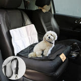 Waterproof Dog Car Seat Bed with Safety Belt V767-9LPET01-L-GJ-B