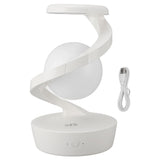 Modern Spiral Bedside Lamp Innovative 3D Visual Levitation Ball Wireless Charging LED Table Lamp for V1294-YM0901-3119240082611