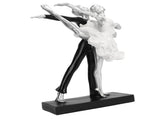 Couple Dancing Sculpture Modern Simple Innovative Resin Hand Crafted Couple Dancing Abstract Statue V1294-YM0706-3115230054912