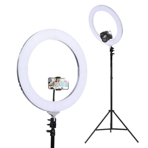 Embellir Ring Light 19" Tripod Stand Silver RL-FL-006-SI-LV