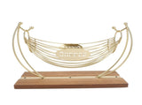 Coffee Pod Holder Iron Hammock Coffee Capsule Storage Basket Bar Countertop Organizer with Wood Base V1294-YM0901-3118240263911