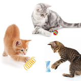 22pcs Pet Toys Combo Set - for Dogs,Cats & Rabbits Interactive T-Tunnel Cat Teaser Plush Mouse Set V1369-AZ3-W-22267