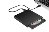 USB 2.0 Slim Protable External CD-RW Drive Writer Player for Laptop Notebook PC Desktop Computer V1263-JX-6363-1