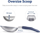 Litter Shovel & Dual-Sided Pet Grooming Comb Set V1258-DP02-F-541