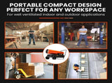 UNIMAC 50KW Portable Industrial Diesel Direct Forced Air Space Heater, Commercial Grade for V219-UMDHVP05A