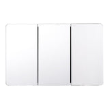 Medicine Cabinet, 25.5 x 40 inch, Medicine Cabinet for Bathroom with Mirror, Aluminum Frame Bathroom V952-JXYJJXJ25540X2HYLV0