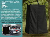 420D Privacy Tent for Boat, Heavy Duty Hanging Changing Room for Top Portable Privacy Station for V1192-AZ-W-3212