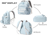 Waterproof backpack for girl - Girl's Backpack - School backpack - lightweight school - School V1188-MS101-02317-1