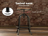 Artiss Bar Table Stools Set Dining Desk Industrial Kitchen Chairs Cafe Pub BA-TAB-CHR-SET-V17