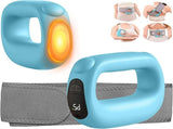 Portable Heated Fascia Ring Massager with 5-Speed Vibration & USB-C Charging Deep Tissue Muscle V1107-CS-ZDAMQ2