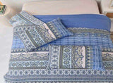 Blue Nordic Stripe Haven Comforter Quilted Doona Set V745-AB010904AJ3
