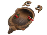Tree Face Decor Bird Feeder Outdoor Fun Old Man Tree Hugger Sculpture Yard Art Garden Lawn Ornament V1294-YM0901-3111240195211