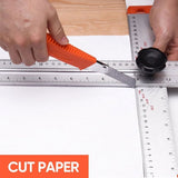 Multifunctional Woodworking Ruler, Drilling Positioning and Combination Angle T-Square Tool with V1192-AZ-W-30013