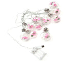 Light String 100LEDs Copper Wire Light String Artificial Rose E27 Bulb Children's Room Bedroom V1294-YM0714-3119210169011