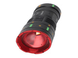 High Powered Handheld LED Multi Modes IPX4 USB Rechargeable Colorful Fluorescent V1294-YM0901-3119230223311