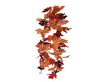 Decorative Artificial Maple Garland Fall Leaf Garland Decoration Thanksgiving Halloween Fake Maple V1294-YM0523-3115210217313