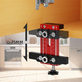 Cabinet Door Positioner, Aluminum Alloy Cabinet Hardware Jig, Adjustable Length Cabinet V1259-DP01-A-3044