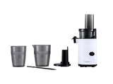 Devanti Slow Juicer Cold Press Fruit Juice Extractor 130W White SJ-C-01-WH