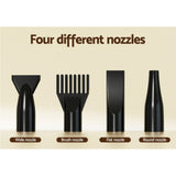 i.Pet Pet Hair Dryer Dog Cat Grooming Speed Blower Hairdryer Heater Low Noise PET-DRYER-3200-BK