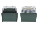 Tea Bag Storage Box Separate Storage Large Opening Beautiful Bag Organizer for Capsules Coffee V1294-YM0706-3117230189512